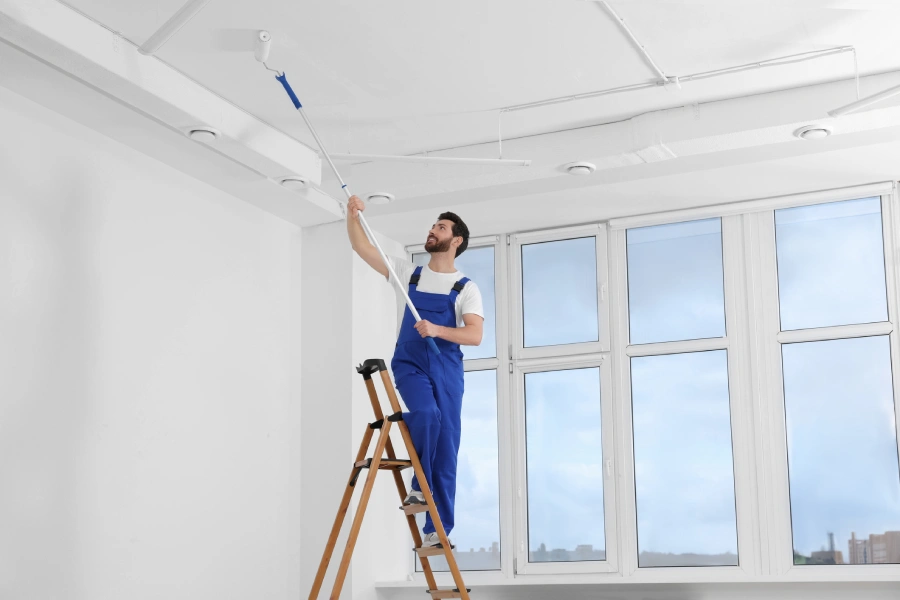 How Ceiling Painting Brightens A Room Georgetown, DE